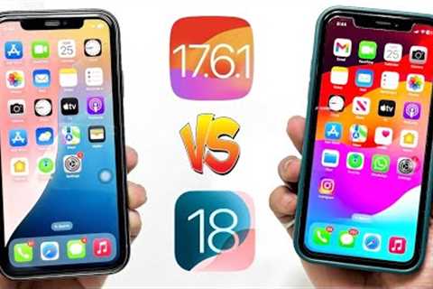 iOS 17.6.1 vs iOS 18 Beta 7 - iPhone 13 vs iPhone 11