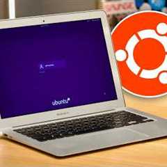 Resurrecting my ancient MacBook Air with Ubuntu Linux