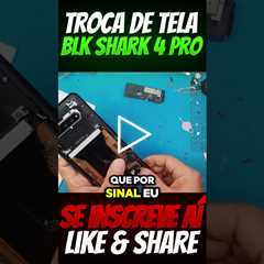 Melhor Smartphone GAMER! Troca de Tela Xiaomi Black Shark 4 Pro