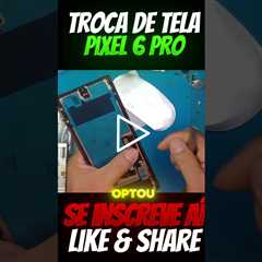 Você não vai ACREDITAR nesse CELULAR DO GOOGLE! Troca de Tela Google Pixel 6 Pro