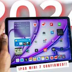 APPLE iPAD MINI 7 CONFIRMED! | NEW 2024 IPAD MINI PRO EXCITING LEAKS!