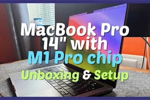 MacBook Pro 14 with Apple M1 Pro chip | 2024 Unboxing & Setup!