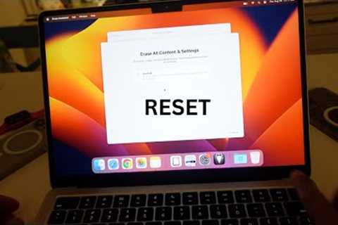 How To Factory Reset Your M2 MacBook Air (or any MacBook Air) In 2 Minutes!