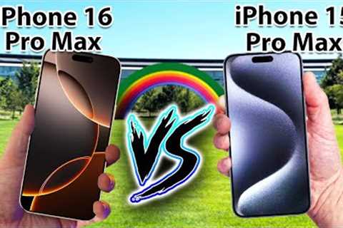 iPhone 16 Pro Max Vs iPhone 15 Pro Max - REVIEW OF SPECS!