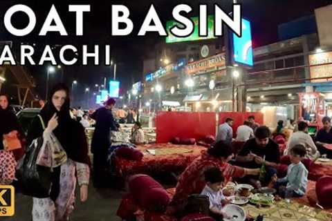 Boat Basin Food Street Karachi - Walking Tourist 4K