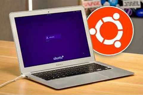 Resurrecting my ancient MacBook Air with Ubuntu Linux