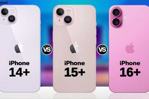 iPhone 14 Plus vs iPhone 15 Plus vs iPhone 16 Plus || Full Comparison