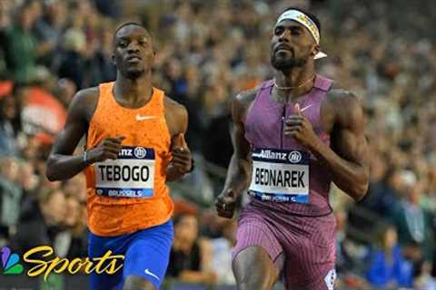 Kenny Bednarek edges Letsile Tebogo to win 200m title at Diamond League Finals | NBC Sports