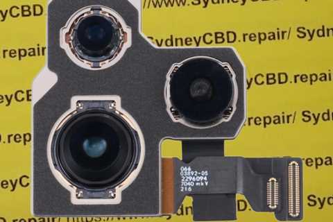 Is iPhone 14 Pro rear camera repairable?