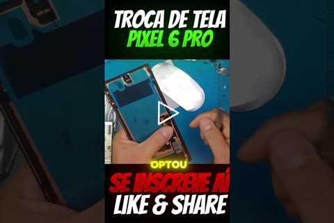 Você não vai ACREDITAR nesse CELULAR DO GOOGLE! Troca de Tela Google Pixel 6 Pro