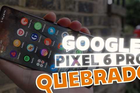 Você não vai ACREDITAR nesse CELULAR DO GOOGLE! Troca de Tela Google Pixel 6 Pro