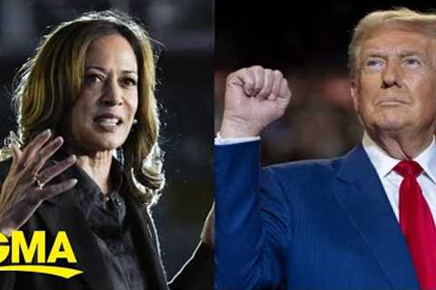 How Trump, Harris are polling in battleground states