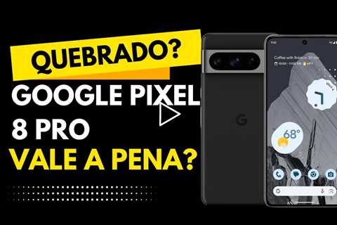 Celular com Tela Quebrada! Nova Troca de Tela Google Pixel 8 Pro