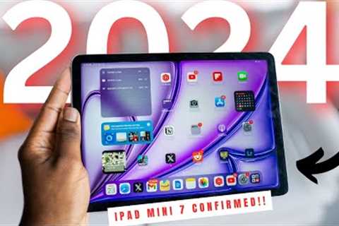 APPLE iPAD MINI 7 CONFIRMED! | NEW 2024 IPAD MINI PRO EXCITING LEAKS!