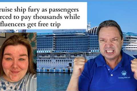 PASSENGERS FURIOUS WITH TIK TOK VLOGER ON SUN PRINCESS