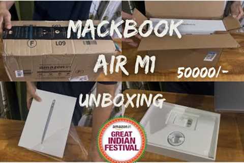 Got MacBook Air M1 at just 50000 only | #amazon #greatindianfestivalsale #bbd