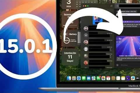 macOS 15.0.1 - What''s new?