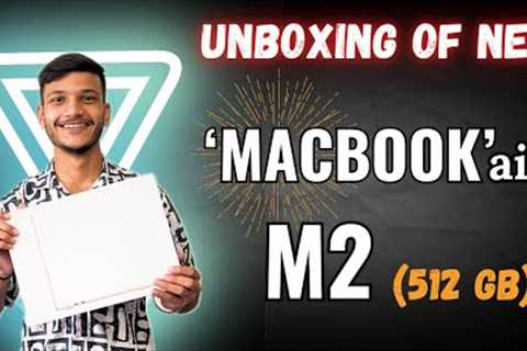 Unboxing of ‘Macbook’ air M2 chip😍 |#macbook #unboxing #macbookm2 #trending #apple #iphone..