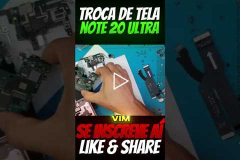 INCRÍVEL! MELHOR CELULAR CUSTO BENEFÍCIO 2024! Troca de Tela Note 20 Ultra