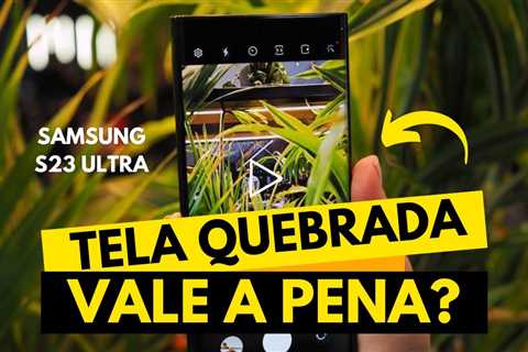 Mais um Samsung com Tela Quebrada! Conserto de um Celular Samsung S23 Ultra