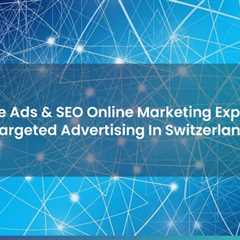 Google Ads & SEO Online Marketing Expert For Targeted Advertising In Switzerland