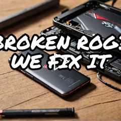 Dropped Your ASUS ROG Phone While Gaming? Sydney CBD Repair Centre Can Fix It Fast!