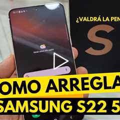 🔴 ¡INCREÍBLE! Súper reparación de reemplazo de pantalla del Samsung Galaxy S22 5G en 2024