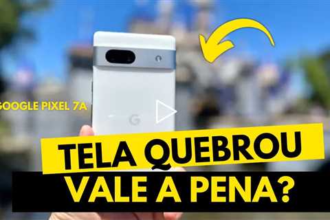 Meu Celular Caiu e Quebrou! Tela Mxendo sozinha! Como Consertar Google Pixel 7a