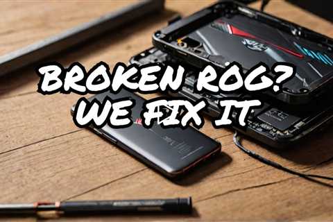 Dropped Your ASUS ROG Phone While Gaming? Sydney CBD Repair Centre Can Fix It Fast!