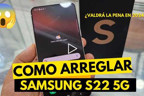 🔴 ¡INCREÍBLE! Súper reparación de reemplazo de pantalla del Samsung Galaxy S22 5G en 2024