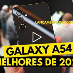 Melhores Smartphones de 2024! Conserto Troca de Tela Samsung A54 5G