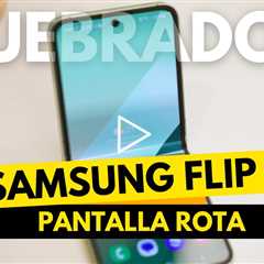 ¡INCREÍBLE! ¡NUEVO LANZAMIENTO SAMSUNG GALAXY Z FLIP 6 CON PANTALLA ROTO! CAMBIO DE PANTALLA