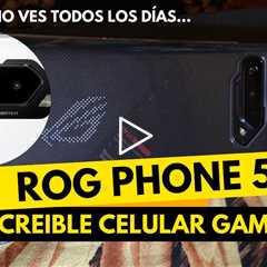 ¡El mejor teléfono inteligente para jugadores! Reemplazo de pantalla del teléfono Asus Rog 5