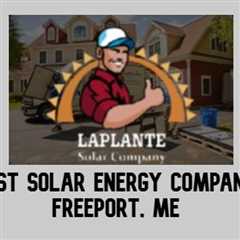 Best solar energy company Freeport, ME