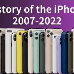History of the iPhone 2007-2022