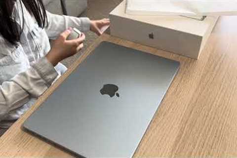 iPhone 16 & M4 MacBook Air Unboxing ｜ Luna Lin