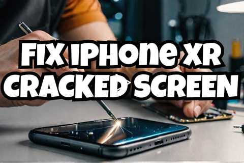 Cracked iPhone XR Screen? Sydney CBD Repair Centre Can Fix It Fast!