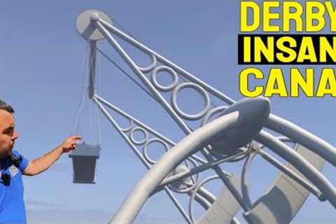 Derby’s Insane Plan to lift boats into the river