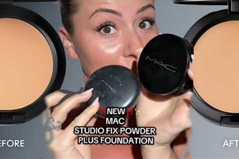 NEW VS. OLD MAC STUDIO FIX Powder Plus Foundation Review | NW13