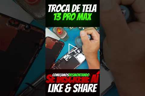 iPhone 13 Pro Max com Tela Quebrada? Veja Como Consertar de Forma Barata e Rápida!