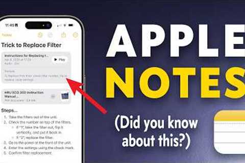 Awesome Apple Notes feature helps you remember anything