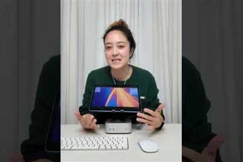 Turning an iPad into a monitor for Mac mini