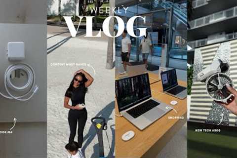Replace my M2 MacBook Pro with M4 MacBook Air, content must haves, explore miami, shopping, ASMR
