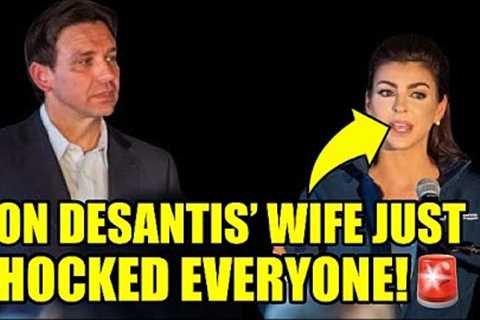 🚨Ron DeSantis'' WIFE Just Made Their New Scandal WAY WORSE