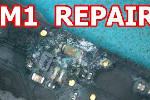 Fixing A M1 MacBook Pro With Liquid Damage