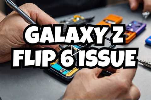 Samsung Galaxy Z Flip 6 Inner Screen Broken? Get It Replaced Today at Sydney CBD Repair Centre