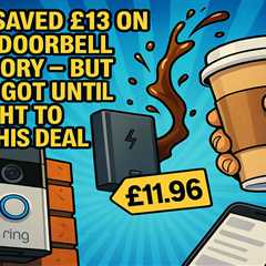 I just saved £13 on a Ring doorbell accessory – but you've got until MIDNIGHT to grab this deal!