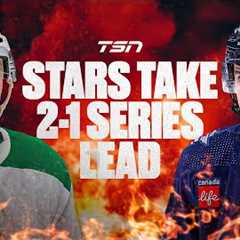 The Stars run away with Game 3 in the third period | TSN Postgame Hot Zone Panel