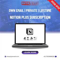 Notion Personal Pro Plus Edu