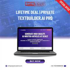 Textbuilder Ai Pro Deal